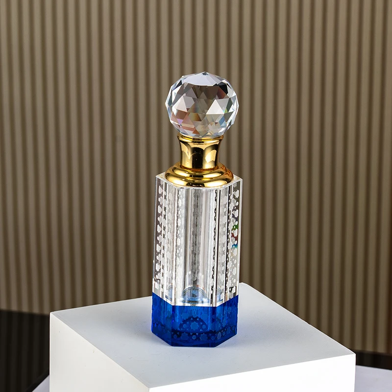 product small bridge multi size wholesale 3ml 6ml 12ml fine glass empty bottle customizable crystal perfume bottle-10
