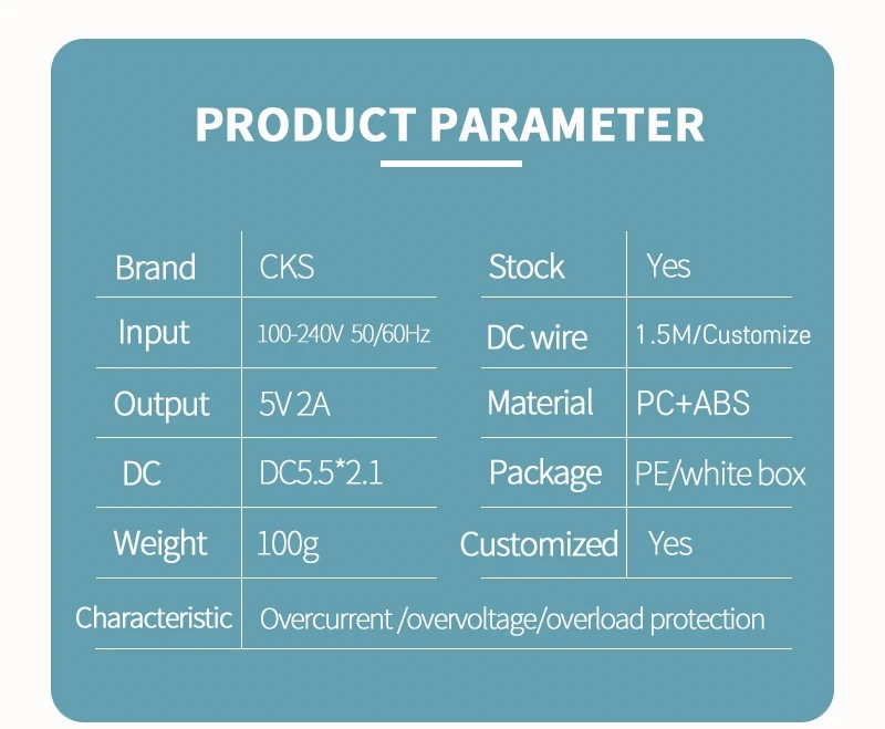 product 5v2a ac to ac power supply switching power adapter 5v adapter supplies power for led adaptor energy efficient-8