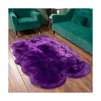 Various Living Room Home Warm Plush Floor Rugs Fluffy Mats Faux Fur Area Rugs faux Sheepskin rug fur carpet