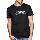 Fashion Wholesale Men 50% Cotton 50% Polyester Plain Blank Tee Shirt Cheap Custom Logo T Shirt