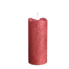 Candles Candle Light Modern Design Red Shell Wax Candles Flameless Real Dancing Flame Moving Led Candle Light