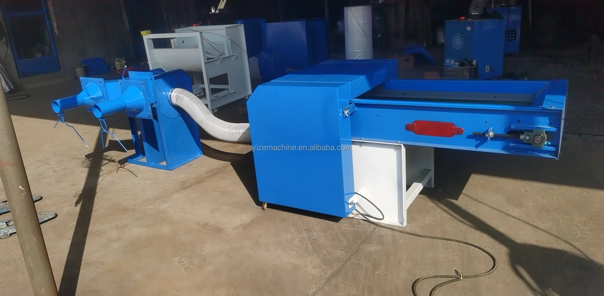 Automatic Cotton Yarn Opener Waste Stuff Filler Recycling Machine