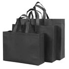 Recycled Bag Wholesale Customize Size And Logo CMYK Printing Recycled Non Woven Tote Bag