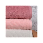 Terry Face Towels Made In Turkey High Quality Turkish Cotton JACQUARD TERRY Hand Face Bath Towels