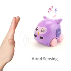 Toy Track Kidewan Intelligent Toy Owl Track Following Induction Animal Robot With Ball For Kids