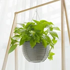 Plant Holder Plant Holder Indoor Plastic Small Round Self Watering Hanging Pot Plant Holder For Balcony