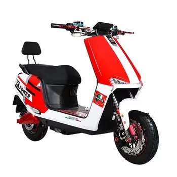 China produces and sells the new two-wheeled electric car long-distance delivery king pedal electric motorcycle