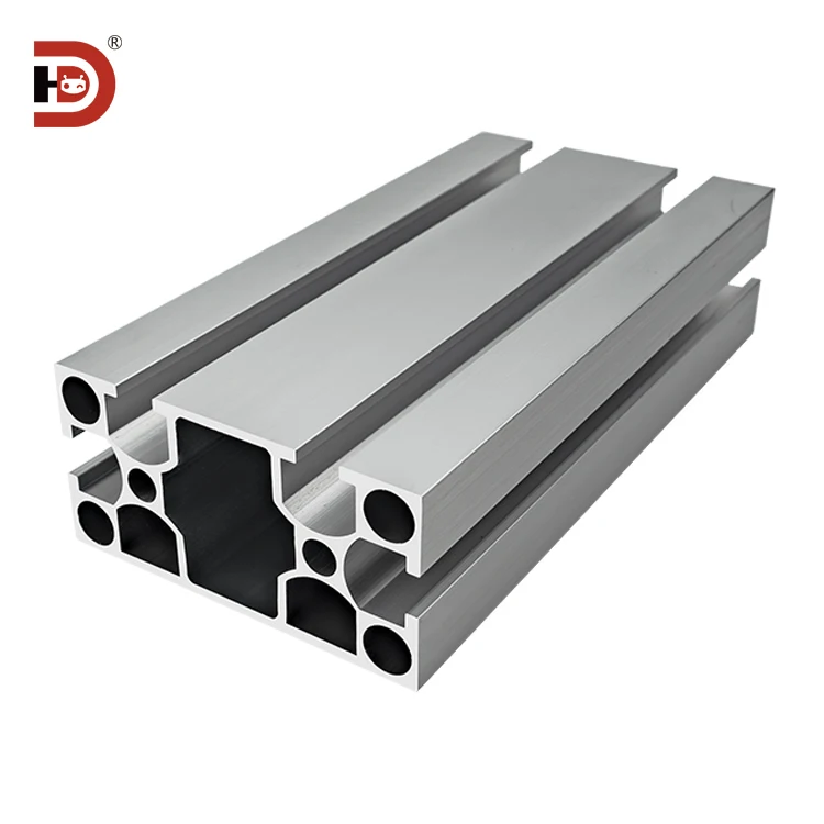4080 Industrial Aluminum Profiles Are Suitable for Providing Cutting and Drilling Services for Assembly Line Equipment Frames factory