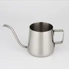 Coffee 250ml Non-sticking Coffee Drip Kettle Stainless Steel Gooseneck Coffee Kettle Coffee Pot