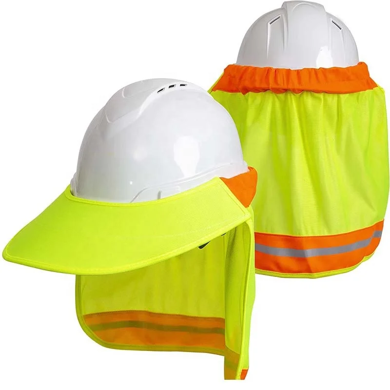 hard hat neck sun shade