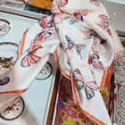 Square Scarf Square Promotional Square 100% Silk Scarf Women Ladies Neck Tie Clothing Twill Silk Scarves