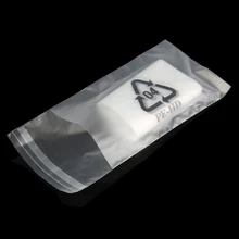 Custom Size Transparent Clear bag Self-Adhesive Plastic Poly Bag