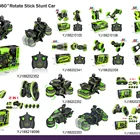 Rc Stunt Car Diy Assembly 1:28 Twisting Arm Remote Control High Speed Electric Stunt Rc Car Toy For Kids