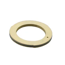 CNG Compressor Spare Parts bronze oil scraper ring filled PTFE with spring segmented sealing ring of air compressor