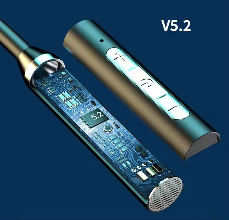 Magnetic Sport Neckband Earphones Wireless TWS Earbuds with LED Battery Indicator and JL Chipset