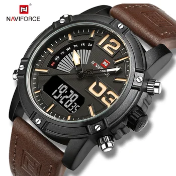 naviforce 9095 relogio inteligente digital sports watch army military watches men wrist waterproof navi navy factory