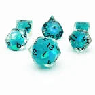 Game Set Polyhedral Dice Set Custom Game Dice Set Rpg16mm Dnd Resin Polyhedral Dice Set