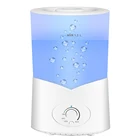 Wholesale 1.2L H2o Led Colorful Portable Mini Aromatherapy Cool Mist Ultrasonic Air Diffuser Humidifier For Bedroom