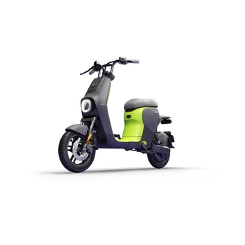 Hot selling  B35 gray green dazzling 50km range 48V16Ah lithium battery electric motorcycle for sale