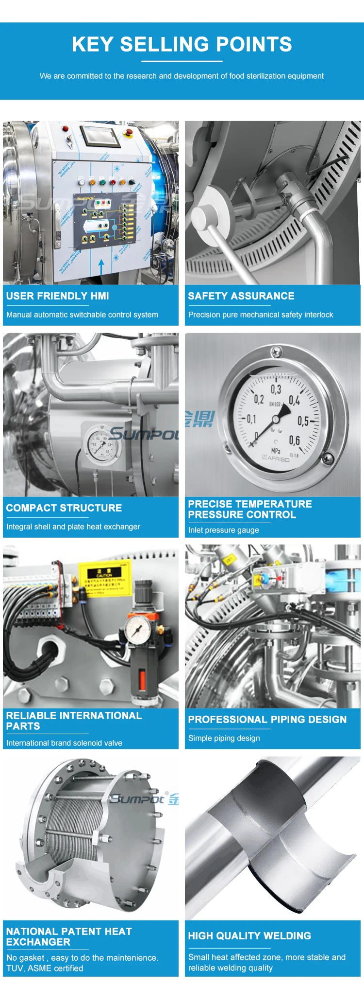 Steam under pressure for sterilization фото 116