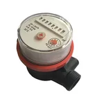 Water Meter Water High Performance Dry Dial Single Jet Vane Wheel Plastic Hot Water Meters With Low Costs