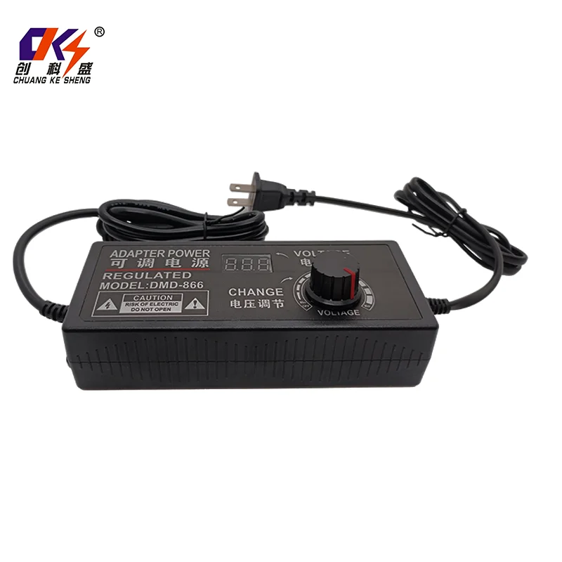 product wholesale adjustable voltage 9 24v 5a light speed regulating dimming ac dc adjustable voltage power adapter with digital display-4