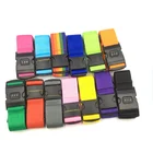 Belt Luggage Belt 13 Colors Adjustable Durable Custom Logo Travel Suitcase Belt Pp Webbing Sublimation Luggage Strap