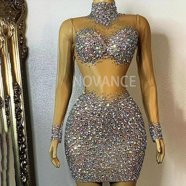 Dress Through - New Arrivals 2022 Women Clothing See Through Chiffon Porn Party Club Dress  Glitter Rhinestone Prom Gowns Evening Dress Party - Buy New Arrivals 2022  Women Clothing,Porn Party Club Dress,Prom Gowns Evening Dress
