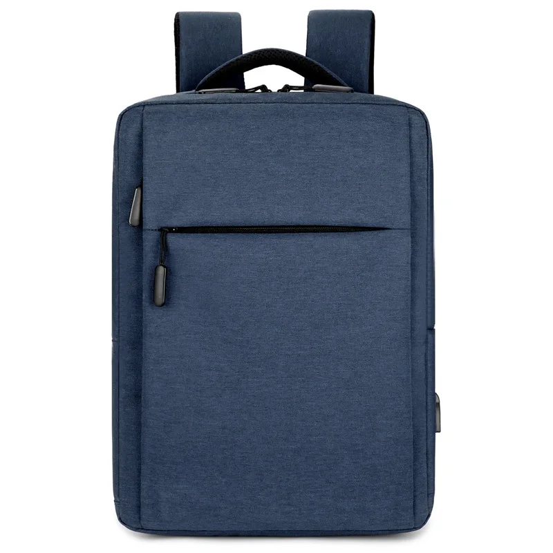 High Quality Nylon Unisex School Bag Durable Business Notebook Bag With USB Charging Laptop Computer Backpack
