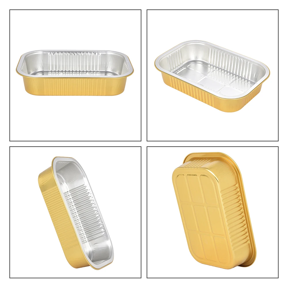 product tia c1000 wrinkle free oven ready foil bowl crease proof casserole bowl high temp foil bowl-2