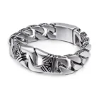 Steel Accessories Accessories Bracelets Stainless Steel Cuban Link Chain New Accessories Custom Men Bracelet