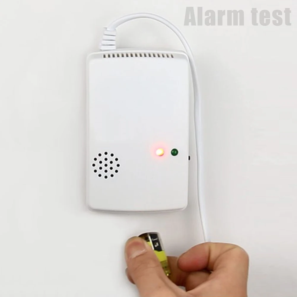 AT-300 Natural Gas Sensitive Detector Alarm Independent Gas Detector
