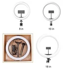 Lights Lighting 8' 10' 12' 18' Live Video Light Camera Selfie Circle Light LED Potographic Lighting