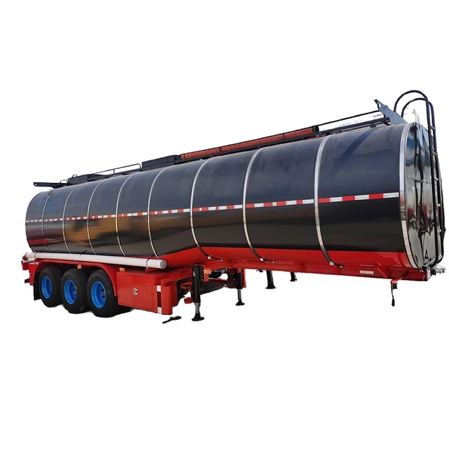 China factory low price 3 Axles Carbon Steel Aluminum 40000-50000 Liters Diesel Tanker Semi-Trailer 45000 Liter Fuel Tanker