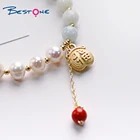 Pearl Wholesale Nature Freshwater Pearl Bracelet Baroque Pearl Bracelet With 14k Gold Plating