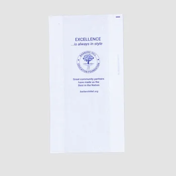 White Waterproof Apparel Dry Cleaning Poly Bag