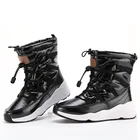 Winter Shoes Winter Winter Warm Fur Plush Lace Up Fashion Warm Waterproof Snow Boots Platform Snow Boots Women Shoes