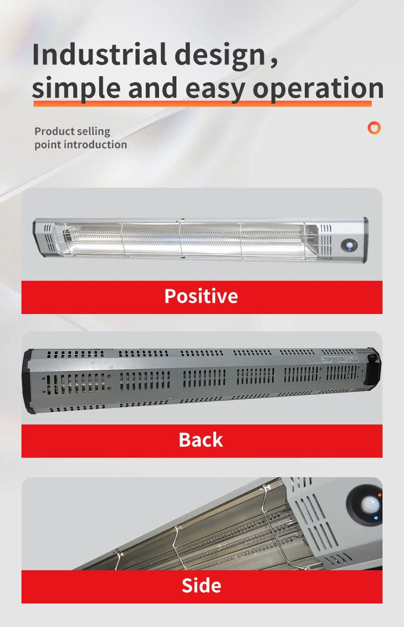 Electric Heater, CH260, 5500W, Wall, Waterproof - detail 20