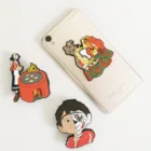 Phone Fast Delivery Universal Adjustable Custom PVC Silicone Cartoon Anime 2D 3D Logo Mobile Phone Holder