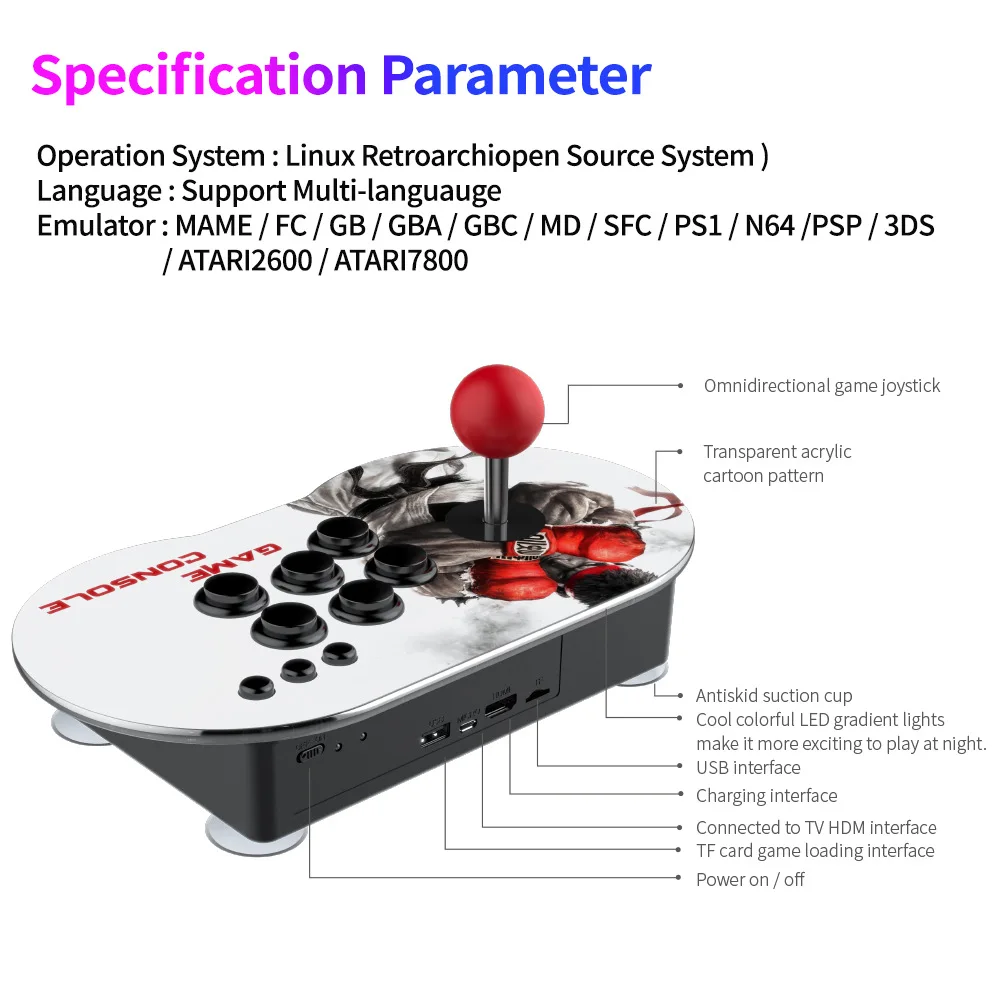 Factory Wholesale Retro Childhood TV Arcade Joystick Video Game Console For Nintendo N E S Built-in 10000 Classic Games