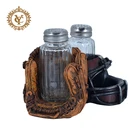 Pepper Salt Resin Baseball Mitten Hat S P Holder Pepper Shaker Salt Pepper Holder Decoration
