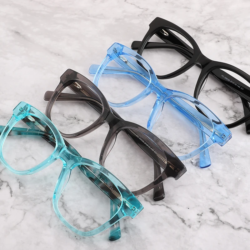 blue color eyeglasses