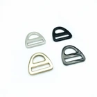 Zinc Bag Pet Belt Triangle Buckle Metal Zinc Alloy Shoulder Strap Bag With Triangle Piece