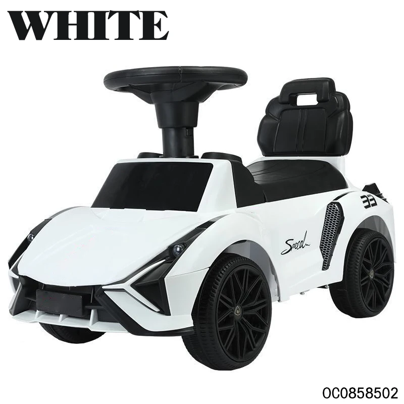 Wholesale baby ride on plastic toy cars for kids to drive with light and sound