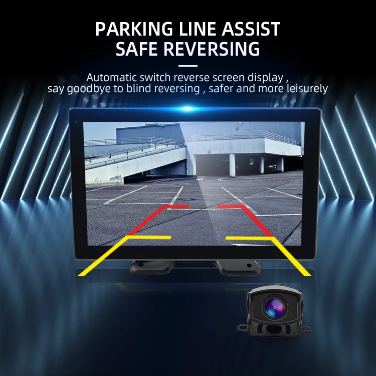 product wemaer 6ch 6 channel cameras system with 101 inch touch split screen voice control bsd blind spot adas monitor for trucks bus-7