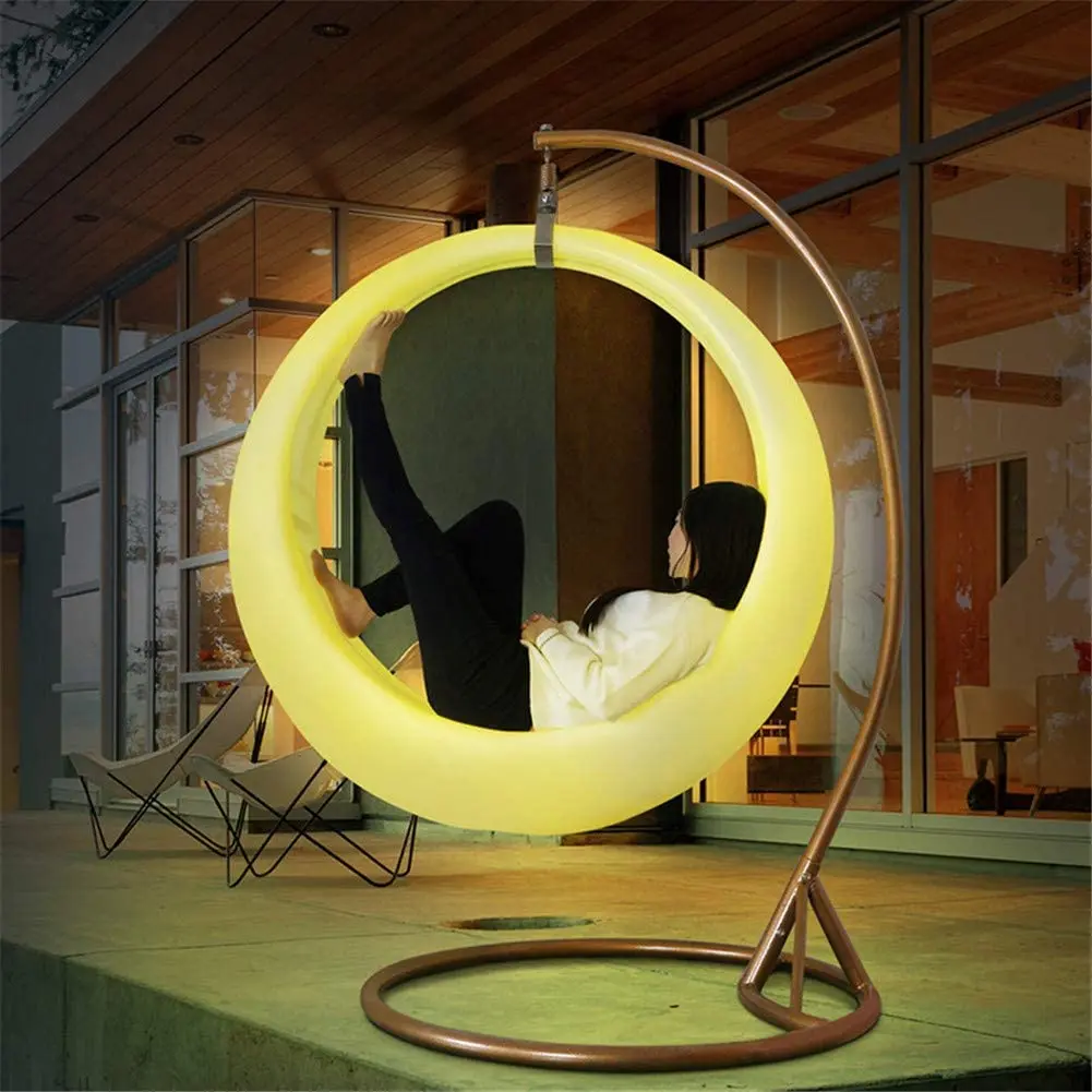 hanging moon swing chair