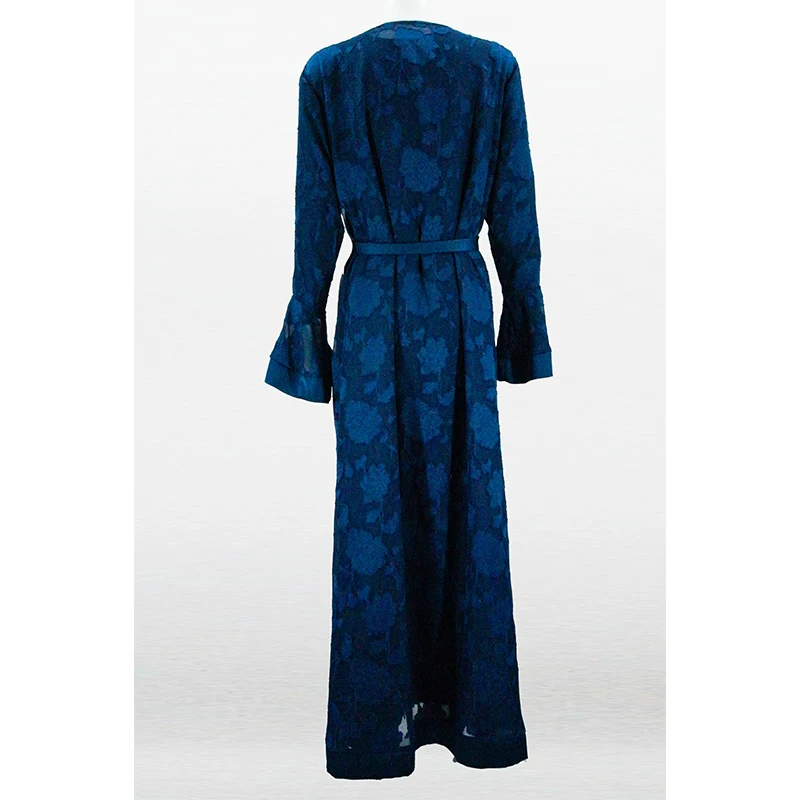 Muslim Abaya Dress for Women Islamic Modest Wear Long Sleeve Prayer Robe Dubai Luxury Kaftan Eid Ramadan Traditional Clothing factory