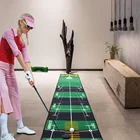HD Printing Custom Logo And Design Popular Indoor Outdoor Golf Mat