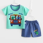 Baby Clothes Baby Summer Clothes Cotton Baby Summer T Shirt Shorts Kids Short Sleeve Shorts 2 Piece Set