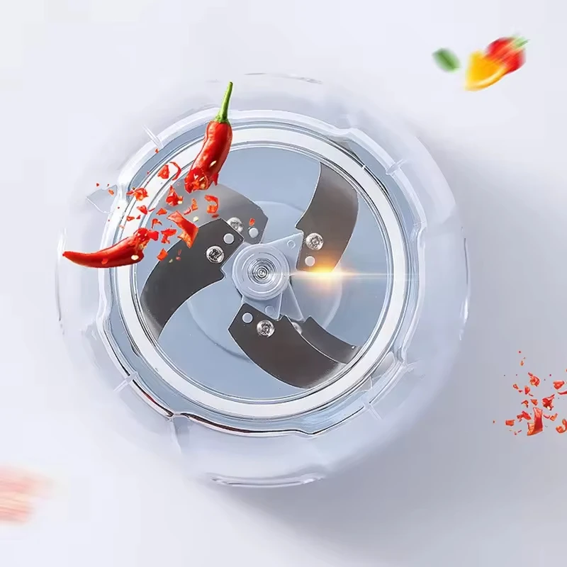 High Quality Mini Garlic Grinder Kitchen Vegetables Cutter Chopper Spice Pepper Shredder Baby Food Processor
